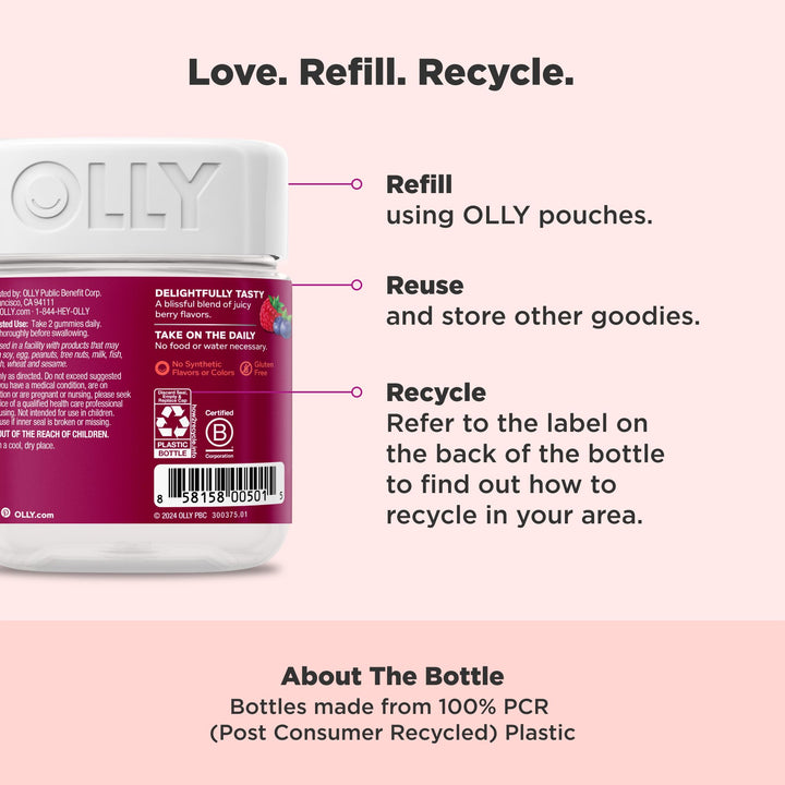 OLLY multivitaminico para mujer 90 gomitas