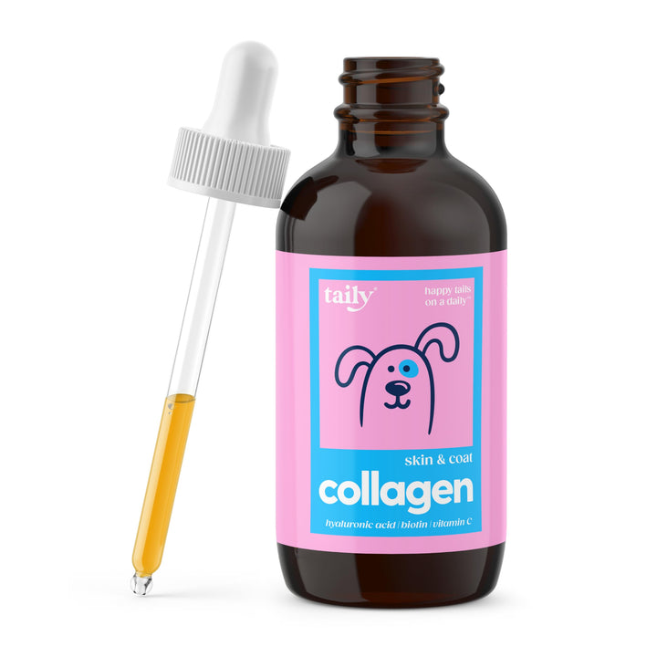 Colageno liquido Taily mascotas con biotina y acido hialuronico 4 oz