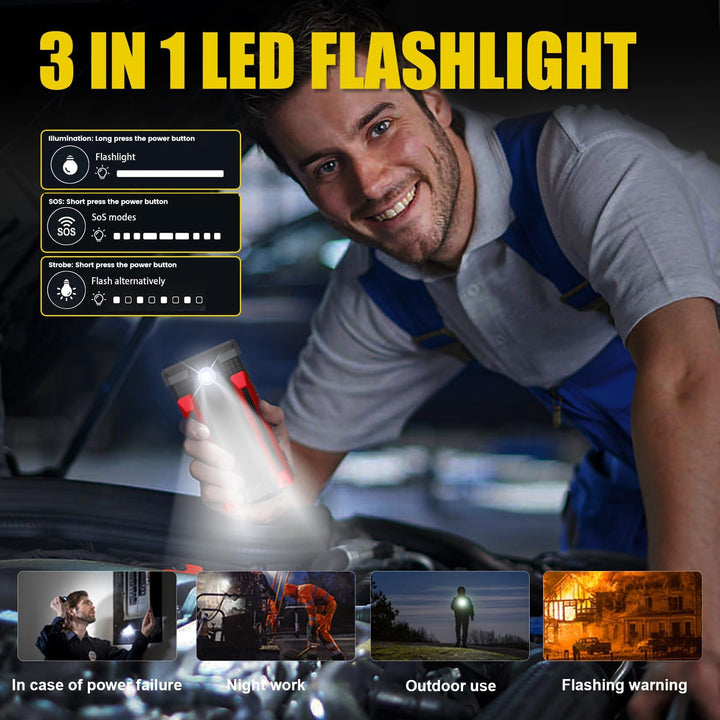 Arrancador de Bateria Scatach 002 4000A Portatil 12V