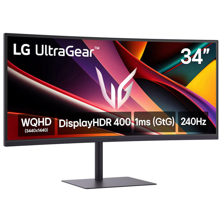 Monitor Gamer LG UltraGear 34G630A-B 34" Curvo QHD 240Hz 1ms HDR400
