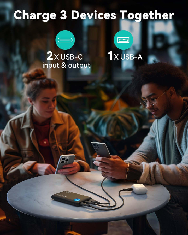 INIU Power Bank P41 – Cargador Portátil 10 000 mAh 45W PD