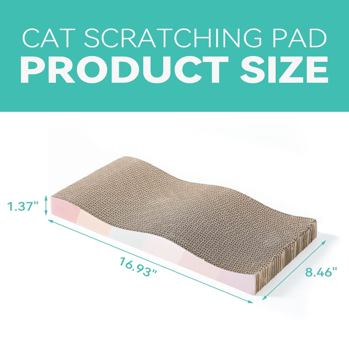 Set SIDAZON CSB-2 Rascadores Reversibles con Catnip para Gatos x2