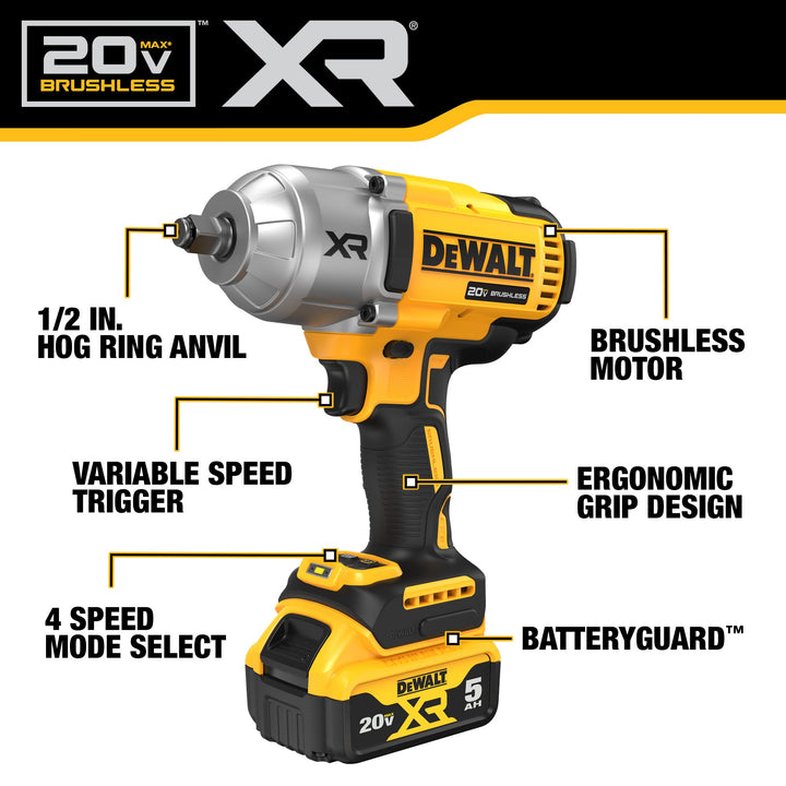 Dewalt DCF900P1 Impacto XR 20V Kit Hog Ring