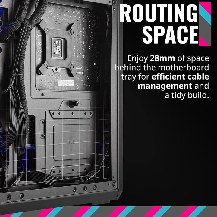 Cooler Master Masterbox Q300L Micro-Atx Tower with Magnetic Design Dust Filter, Transparent Acrylic Side Panel, Adjustable I/O & Fully Ventilated Airflow, Black (MCB-Q300L-KANN-S00)