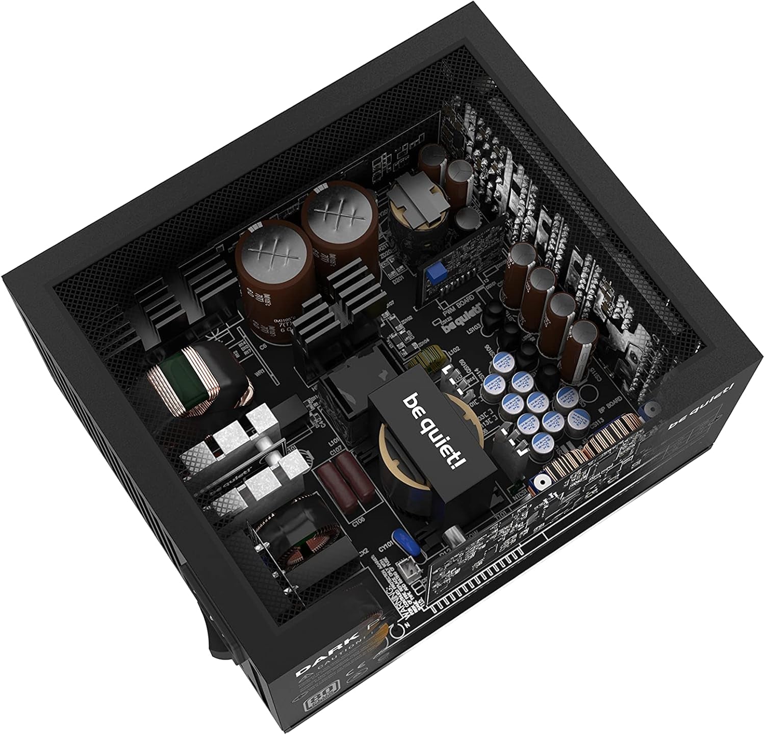 Be Quiet! Dark Power 13 1000W Quiet Performance Power Supply | 80 plus Titanium Efficiency | ATX 3.0 | Pcie 5 | Modular | BN661