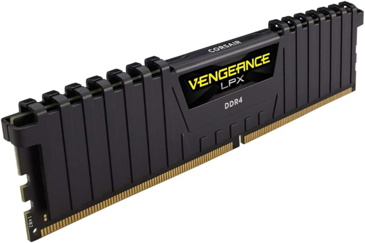 CORSAIR VENGEANCE LPX DDR4 RAM 16GB (2X8Gb) 3600Mhz CL18-22-22-42 1.35V Intel AMD Desktop Computer Memory - Black (CMK16GX4M2D3600C18)