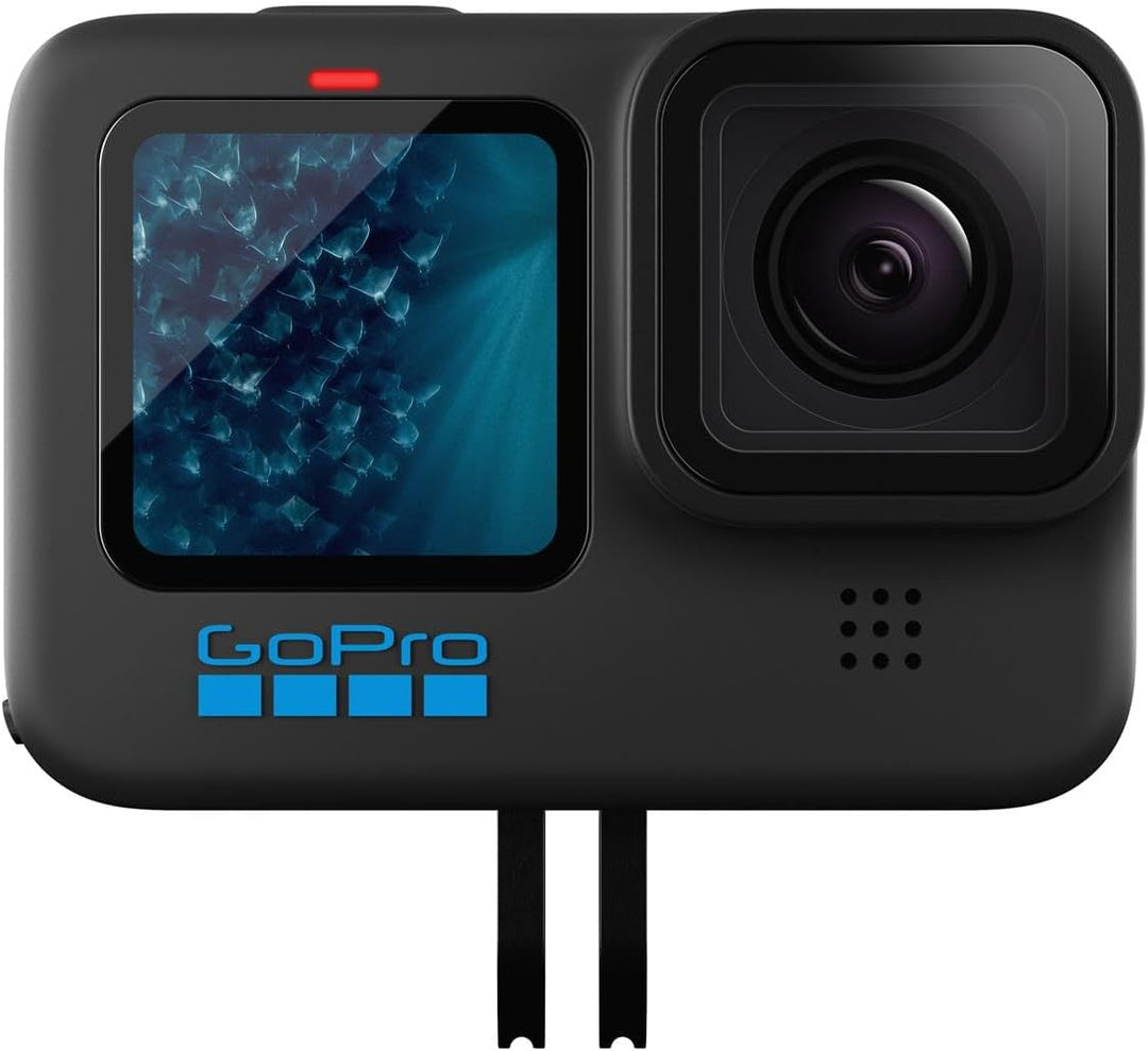 Gopro HERO11 Black - Waterproof Action Camera with 5.3K60 Ultra HD Video, 27MP Photos, 1/1.9" Image Sensor, Live Streaming, Webcam, Stabilization