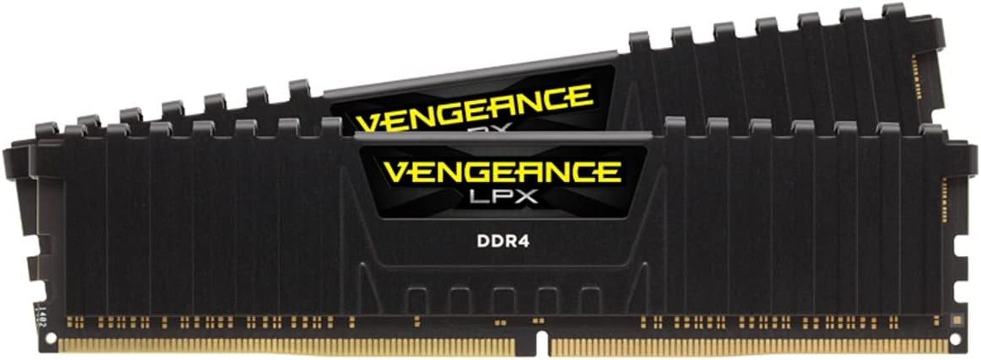 CORSAIR VENGEANCE LPX DDR4 RAM 16GB (2X8Gb) 3200Mhz CL16-20-20-38 1.35V Intel AMD Desktop Computer Memory - Black (CMK16GX4M2E3200C16)