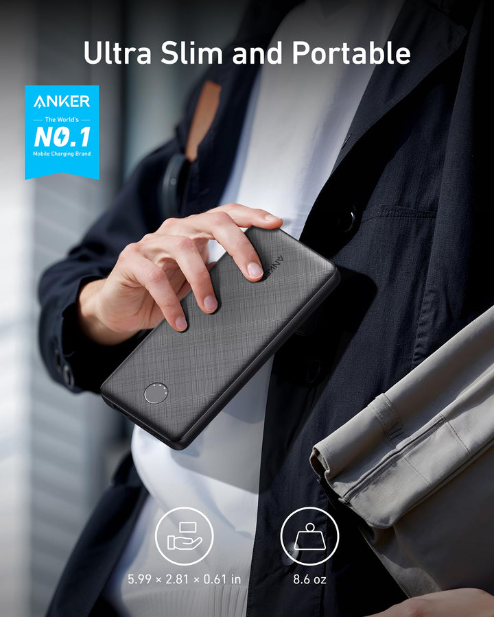 Anker PowerCore 10K – Power Bank Portátil 10 000 mAh