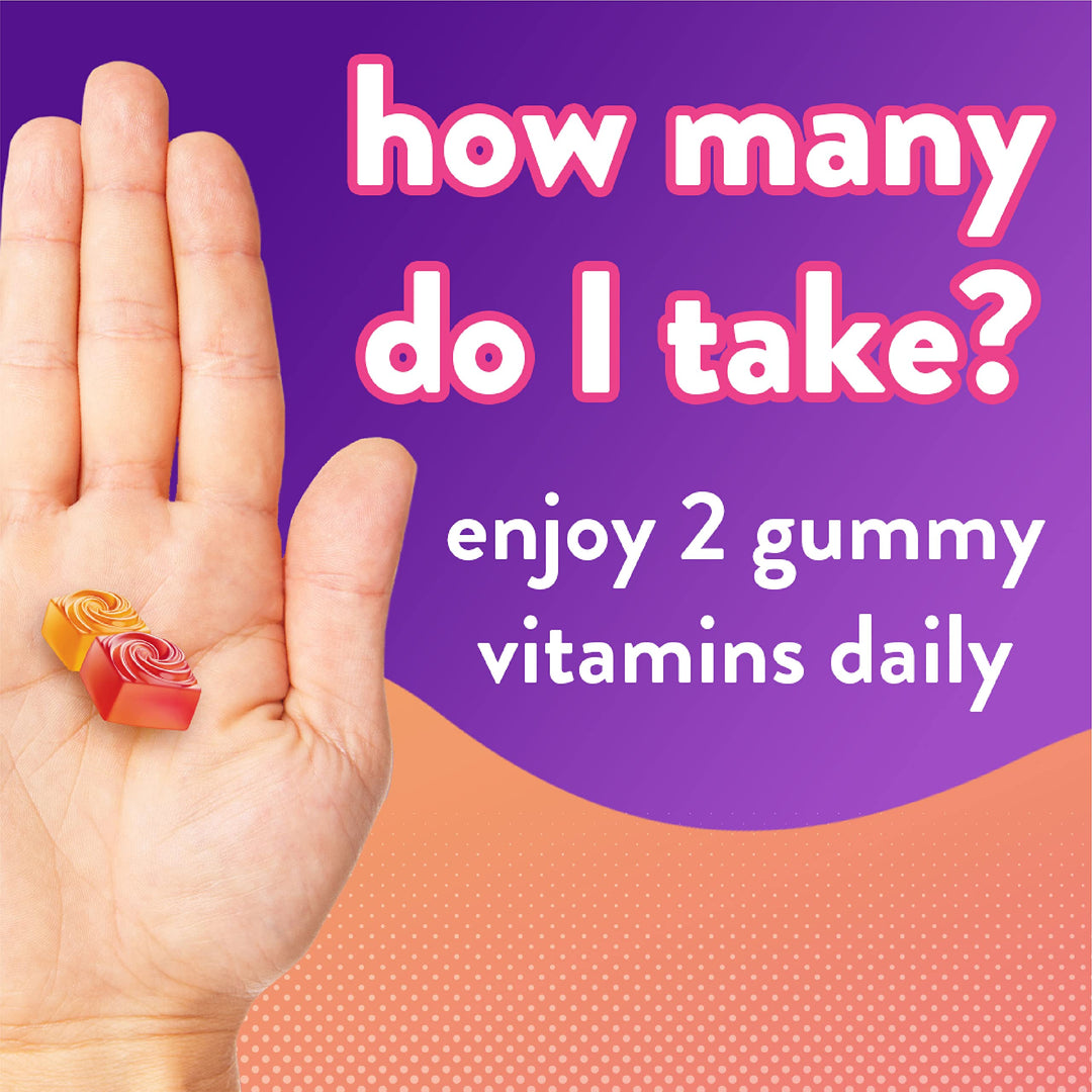 Gomitas de Fibra Vitafusion Fiber Well – 90 unidades (sin azúcar)