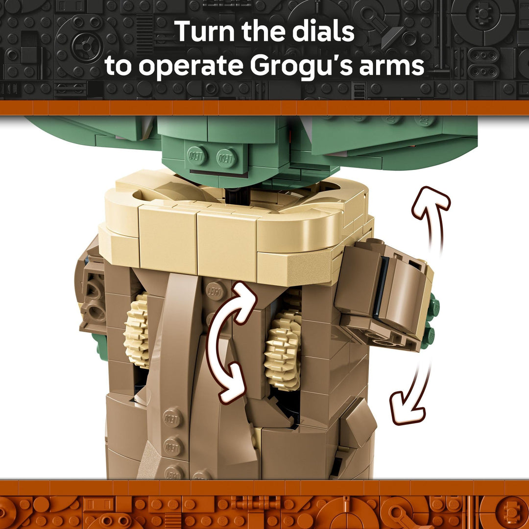 LEGO 75403 Star Wars Grogu con Cuna Flotante Coleccionable