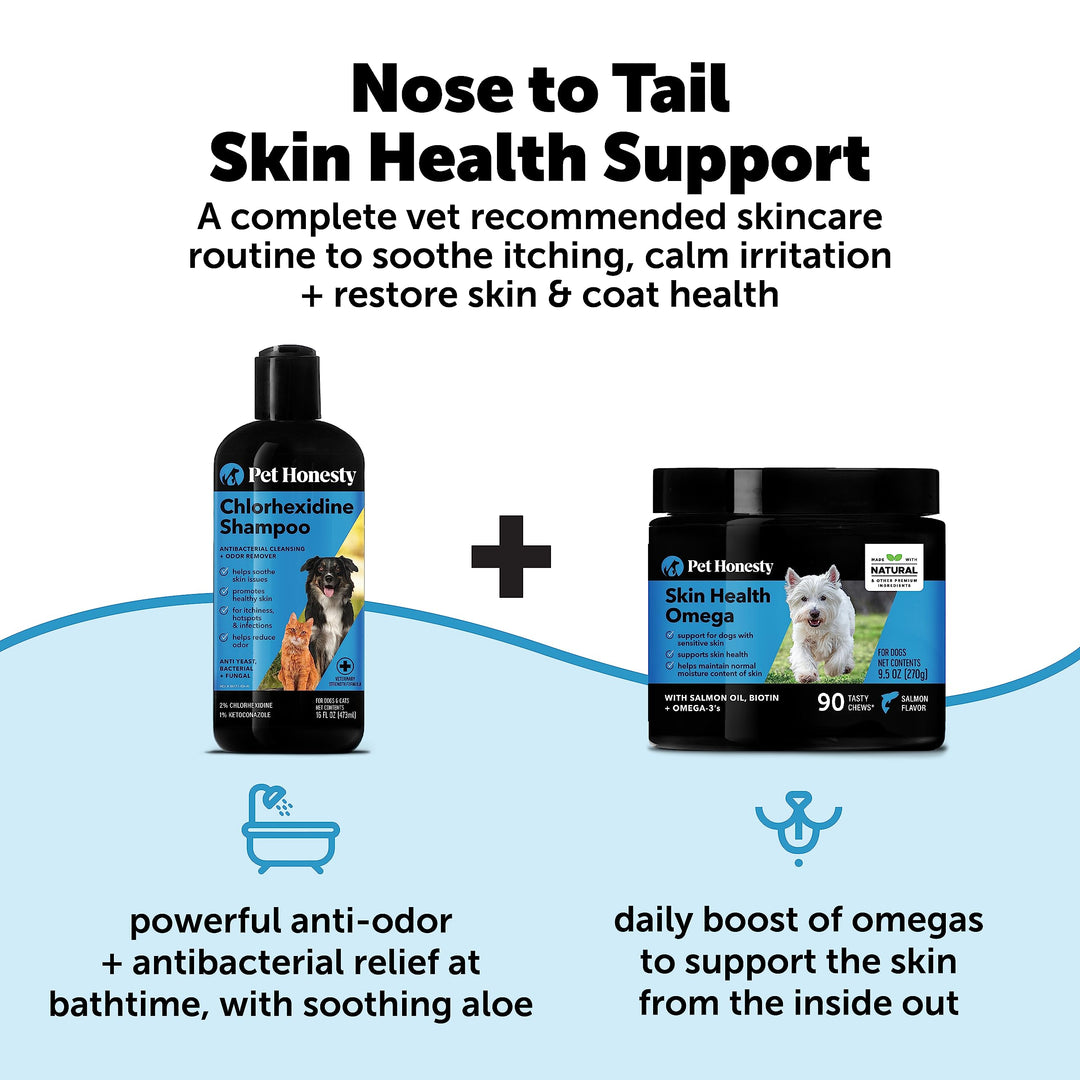 Shampoo Pet Honesty clorhexidina perros y gatos 16 oz