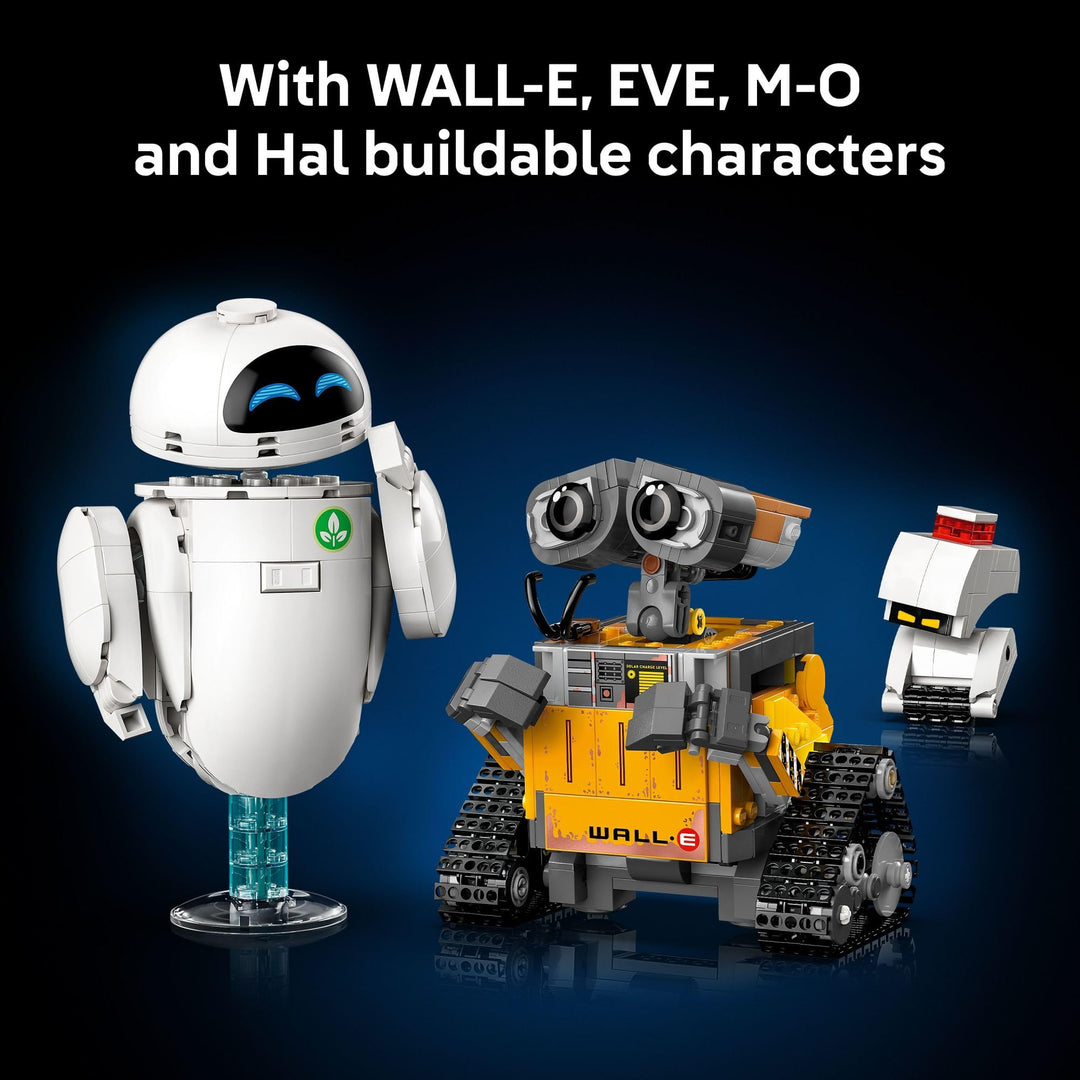 LEGO 43279 Wall-E y EVE Disney Pixar Set Coleccionable
