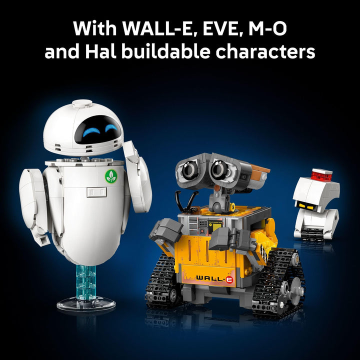 LEGO 43279 Wall-E y EVE Disney Pixar Set Coleccionable