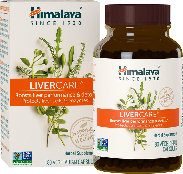 Himalaya LiverCare 375 mg - 180 capsulas vegetales