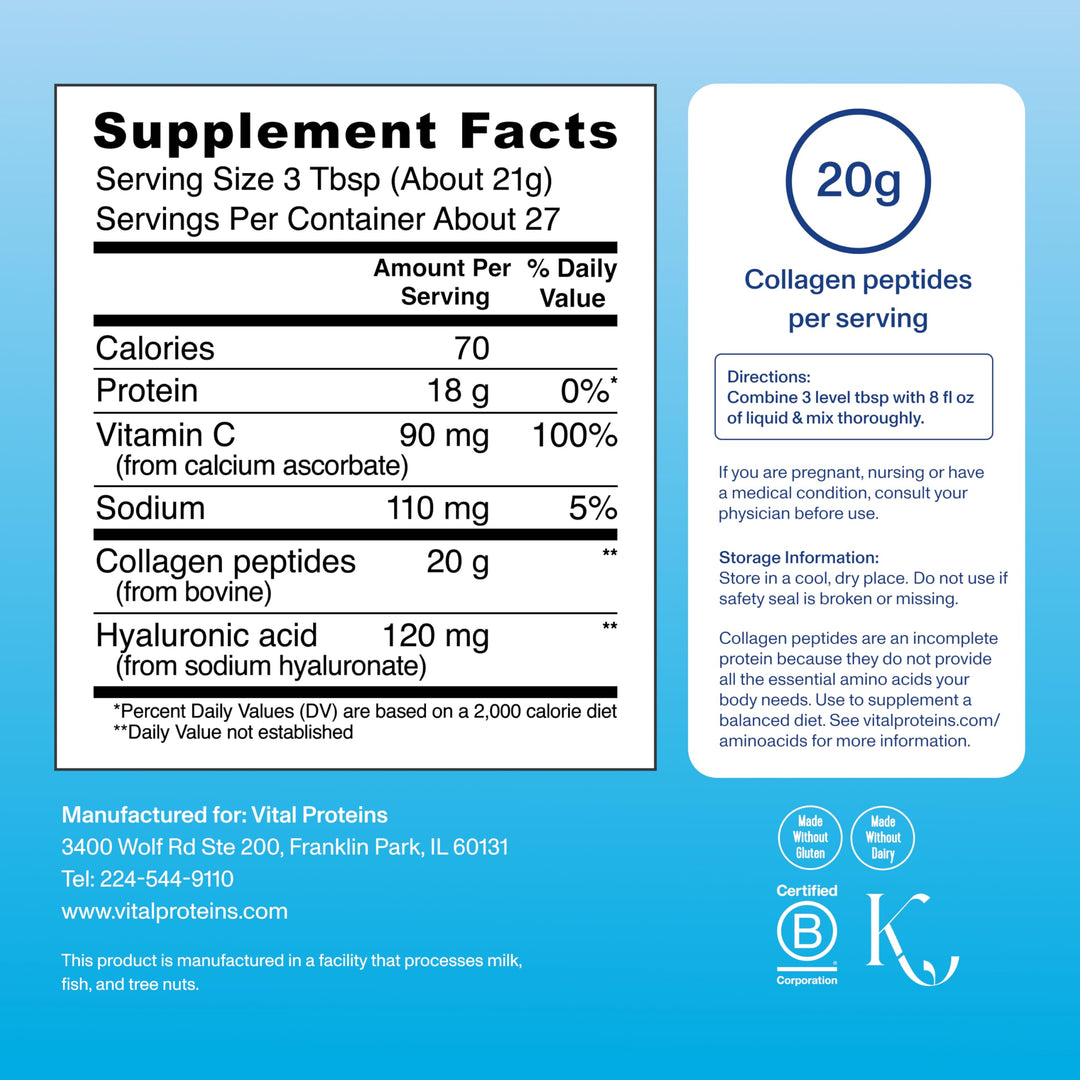 Vital Proteins Colageno Peptidico - 567 g en polvo