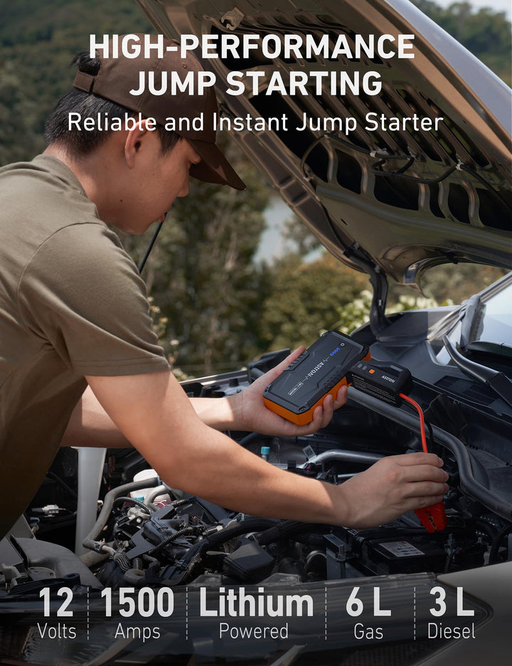 Arrancador de Bateria AstroAI S8 1500A Portatil 12V