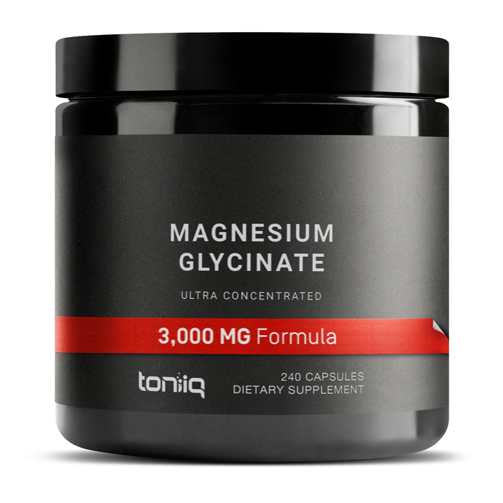 Toniiq Magnesio Glicinato 3.000 mg - 240 capsulas vegetales