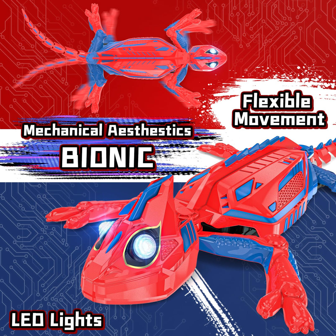 Camaleon Robot FirYawee Rc Trepador con Luces LED