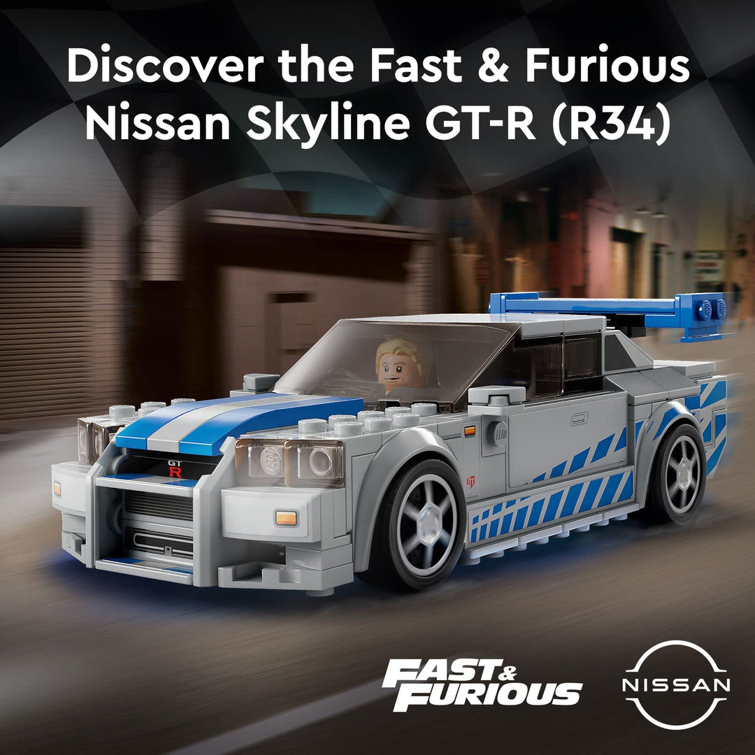 LEGO 76917 Speed Champions Nissan Skyline GT-R R34