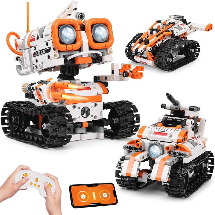 Robot Kyanio 3 en 1 RC STEM con Control y App Educativa