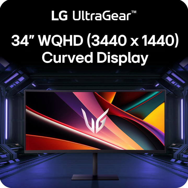 Monitor Gamer LG UltraGear 34G630A-B 34" Curvo QHD 240Hz 1ms HDR400