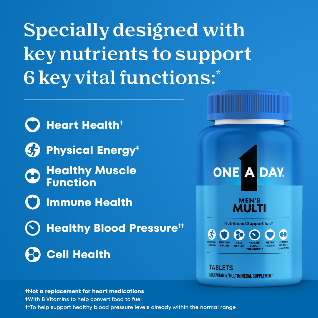 Multivitamínico Hombres ONE A DAY – 200 tabletas