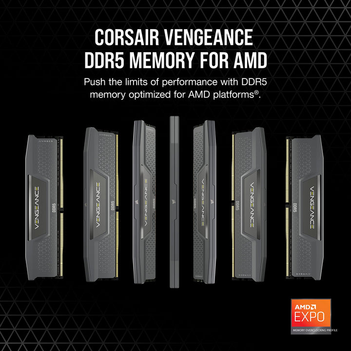Memorias Ram Corsair Vengeance CMK64GX5M2B6000Z30 64GB DDR5