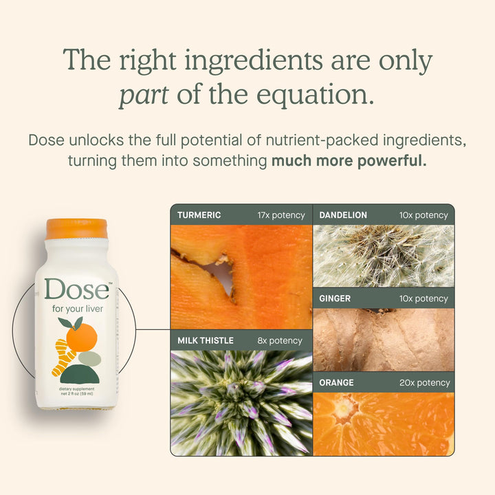 DOSE Liver Cleanse & Repair 3 Botellas 16 oz