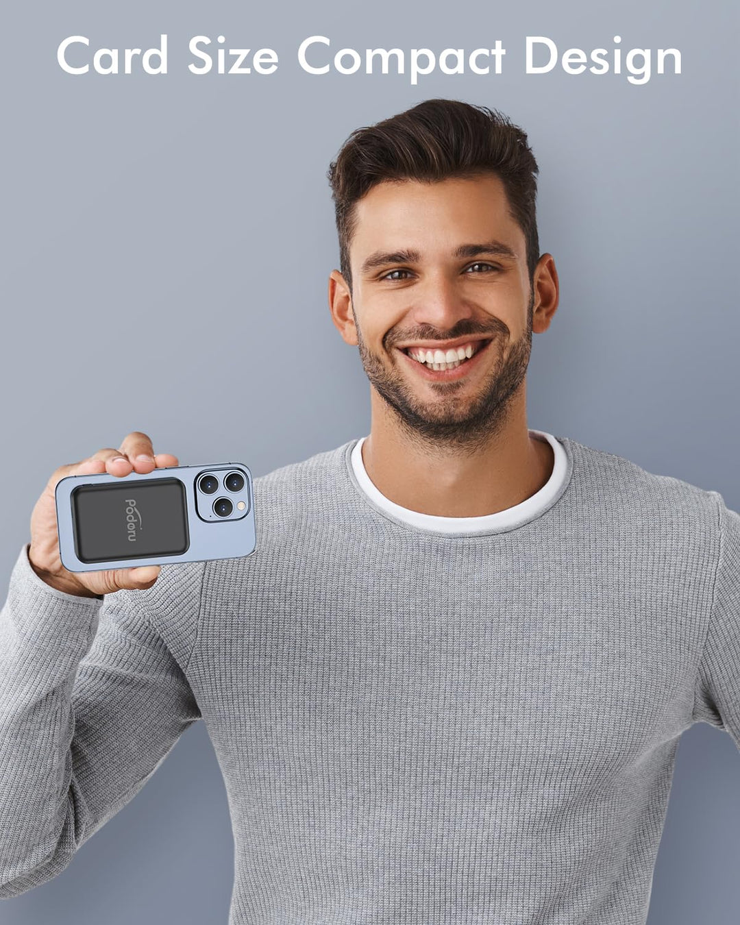 Podoru MagSafe 5000 mAh Power Bank inalámbrico 20 W USB-C