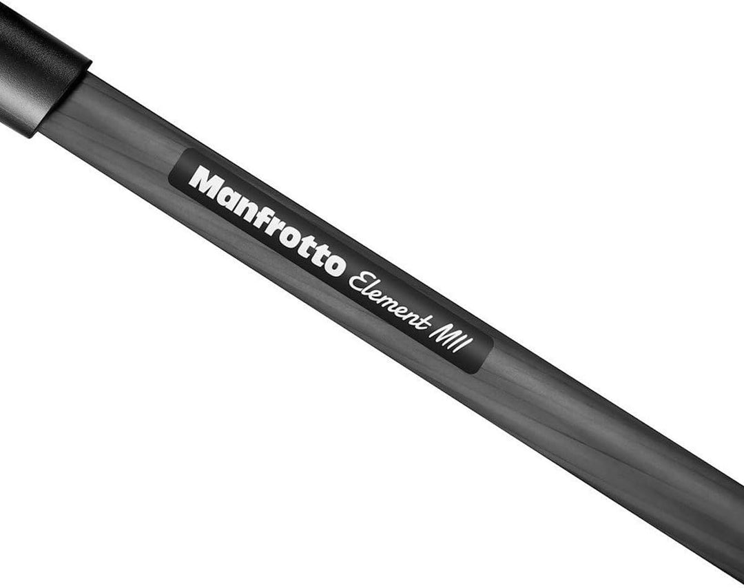 Manfrotto Element MII Mobile Bluetooth MKELMII4BMB-BH, Lightweight Aluminium Travel Tripod, with Carry Bag, Arca-Compatible Ball Head, Load up 8Kg, for Dslrs, Cscs, Compact Cameras and Smartphones