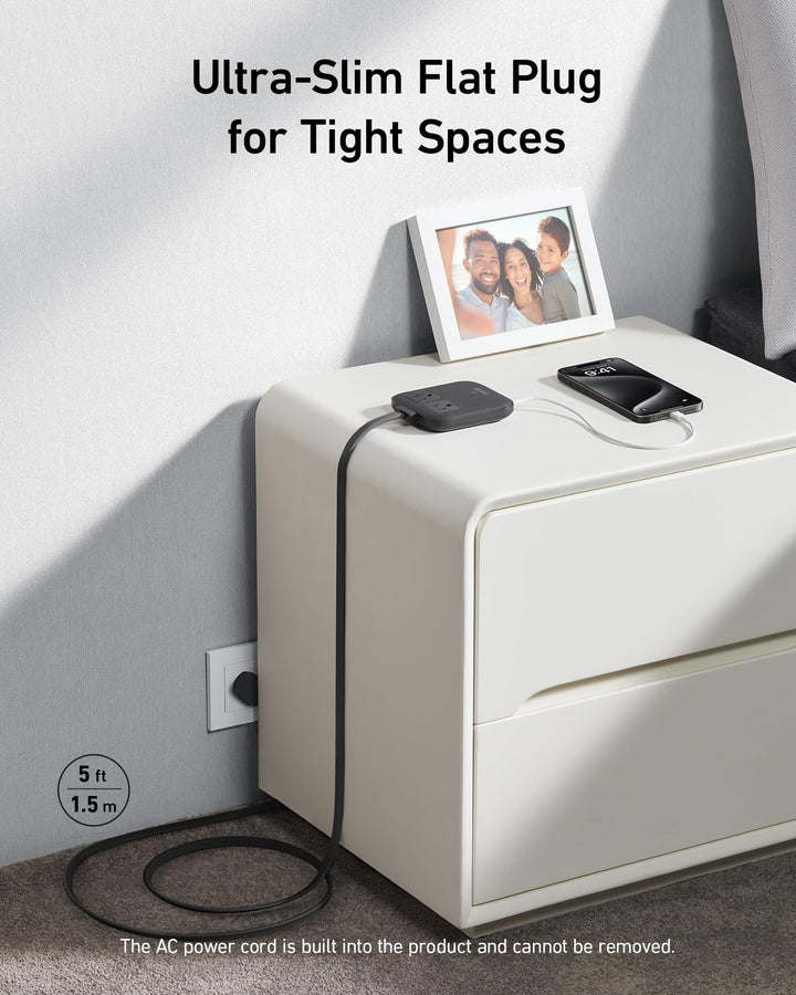 Anker estacion de carga Nano 67W 6 en 1 con puertos USB-C y AC