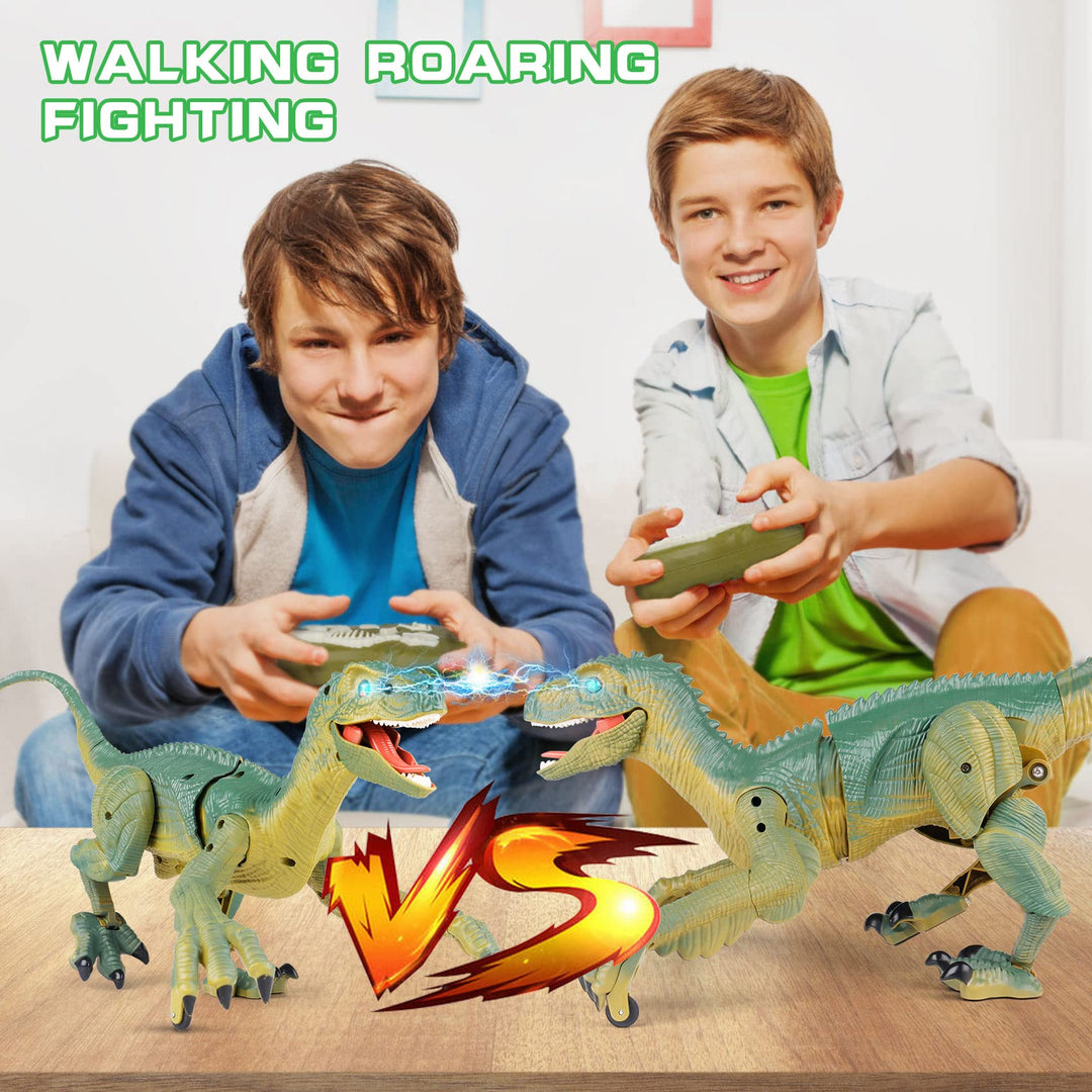 Dinosaurio Robot VERTOY Velociraptor con Control y Sonido