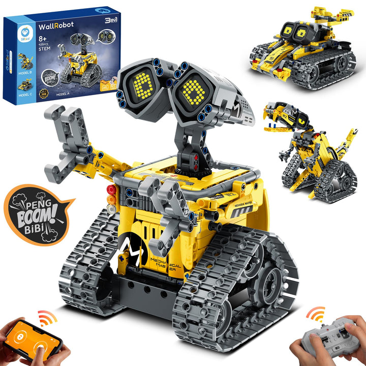 Robot Sillbird 5 en 1 RC STEM Educativo con Control y App