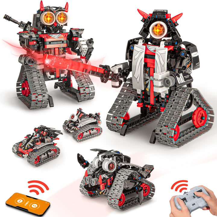 Kit Robotico Opmind 5en1 STEM RC Programable con App