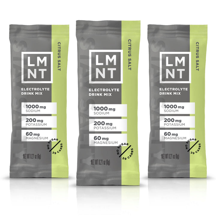 LMNT Zero Sugar Electrolytes 30 Stick-Packs | Mezcla Alta Sal