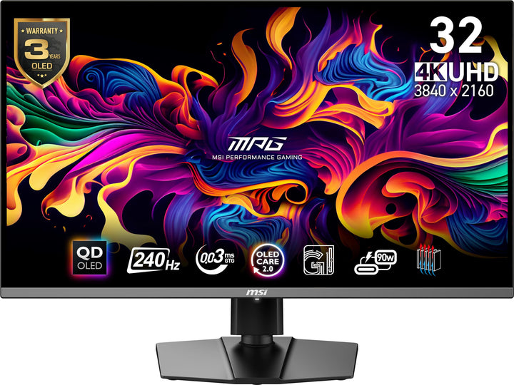 Monitor Gamer MSI MPG 321URX QD-OLED 32" 4K 240Hz HDR