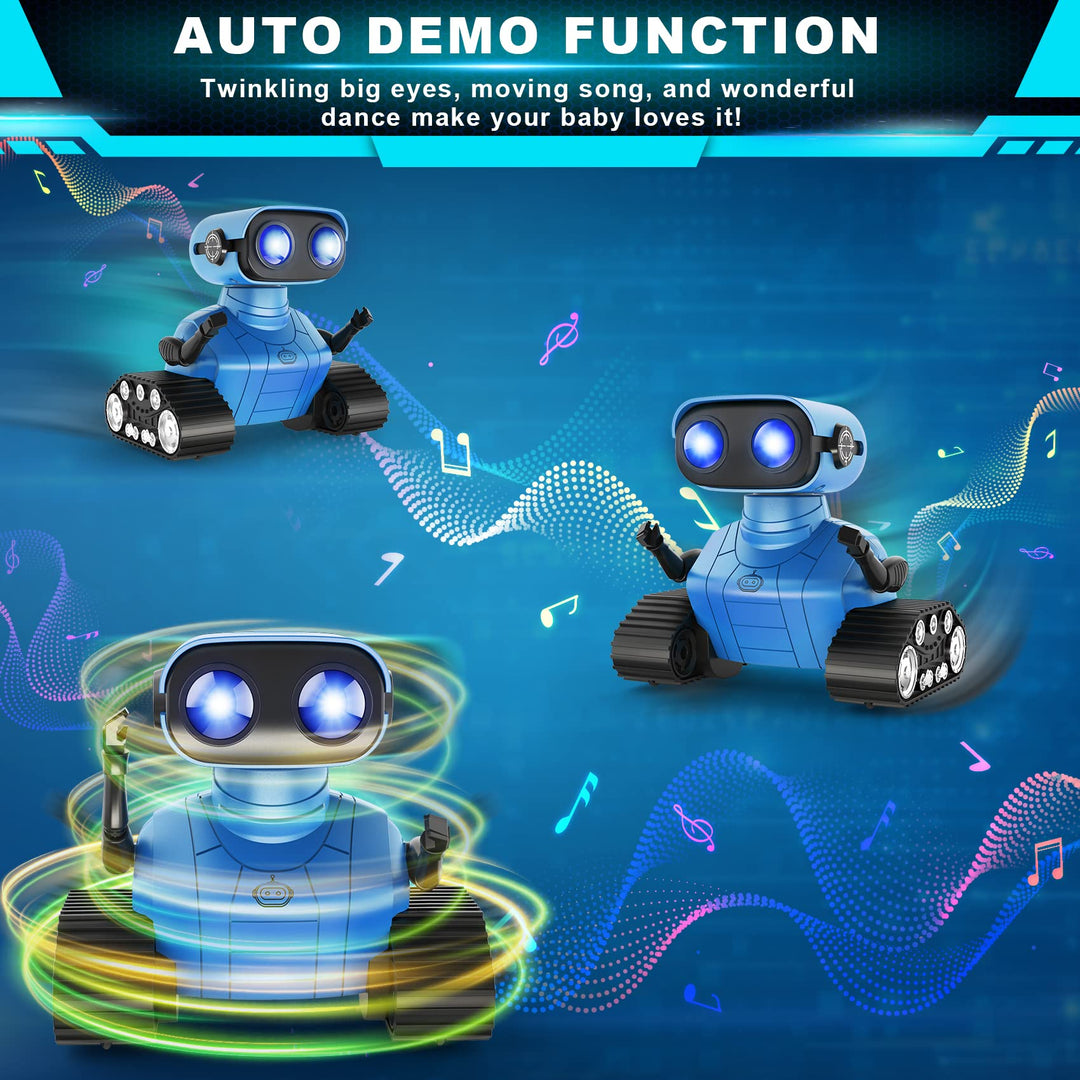 Robot Interactivo Hamourd Emo Rc Recargable con Luz LED
