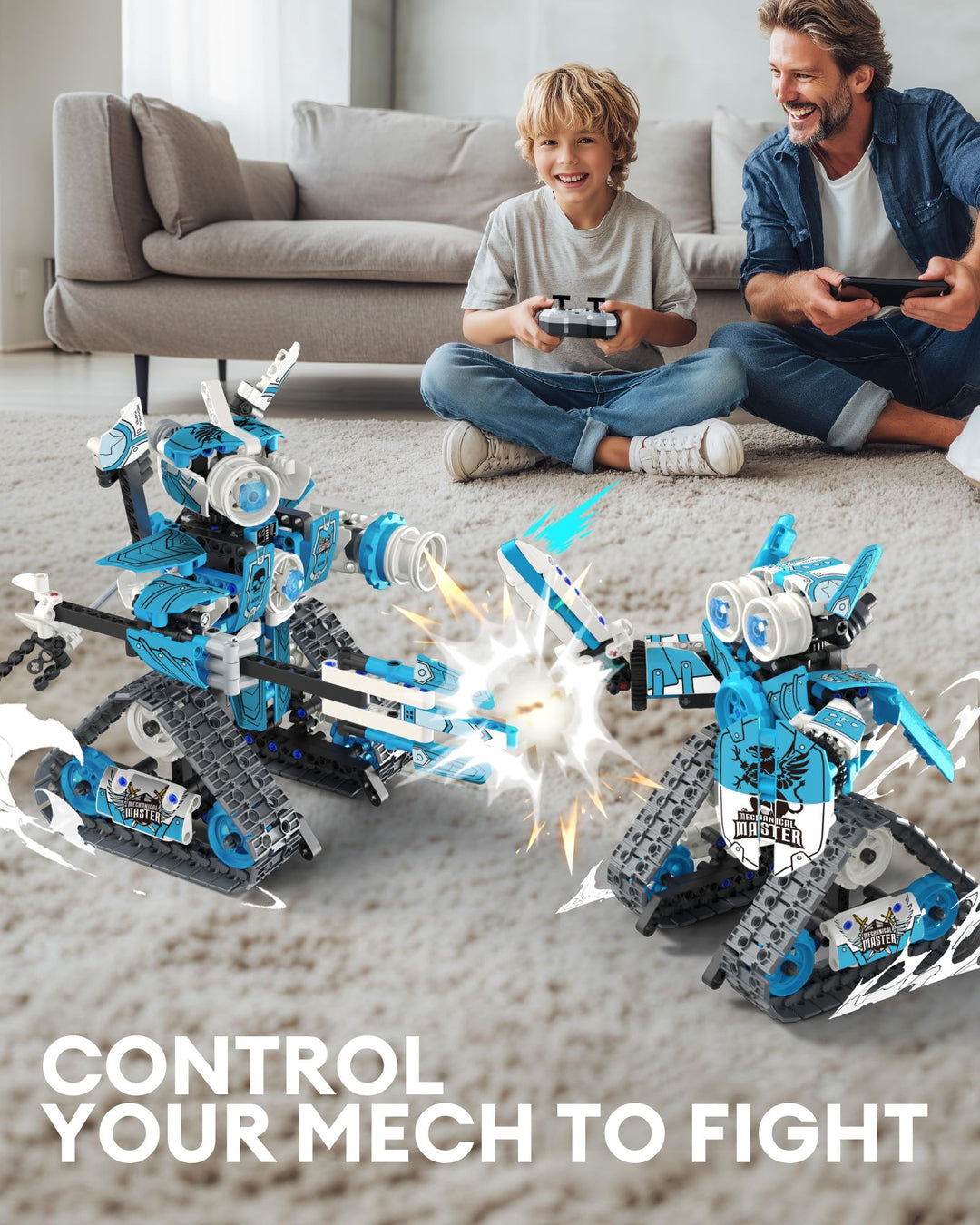 Robot Opmind 5 en 1 RC STEM Educativo con Control y App