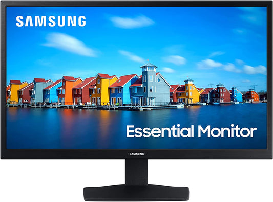 SAMSUNG S33A Series 22-Inch FHD 1080P Computer Monitor, HDMI, VA Panel, Wideview Screen, Eye Saver /Game Mode (LS22A338NHNXZA), Black