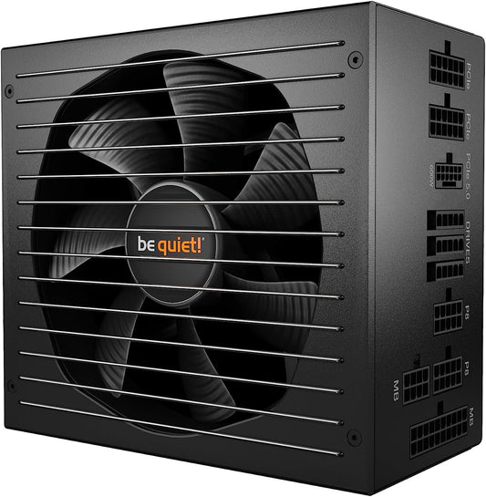 Be Quiet! BN516 Straight Power 12-1000W 80 plus Platinum, ATX 3.0, Modular Power Supply, for Pcie 5.0 Gpus and Gpus with 6+2 Pin Connectors, Silent 135Mm Be Quiet! Fan - BN516