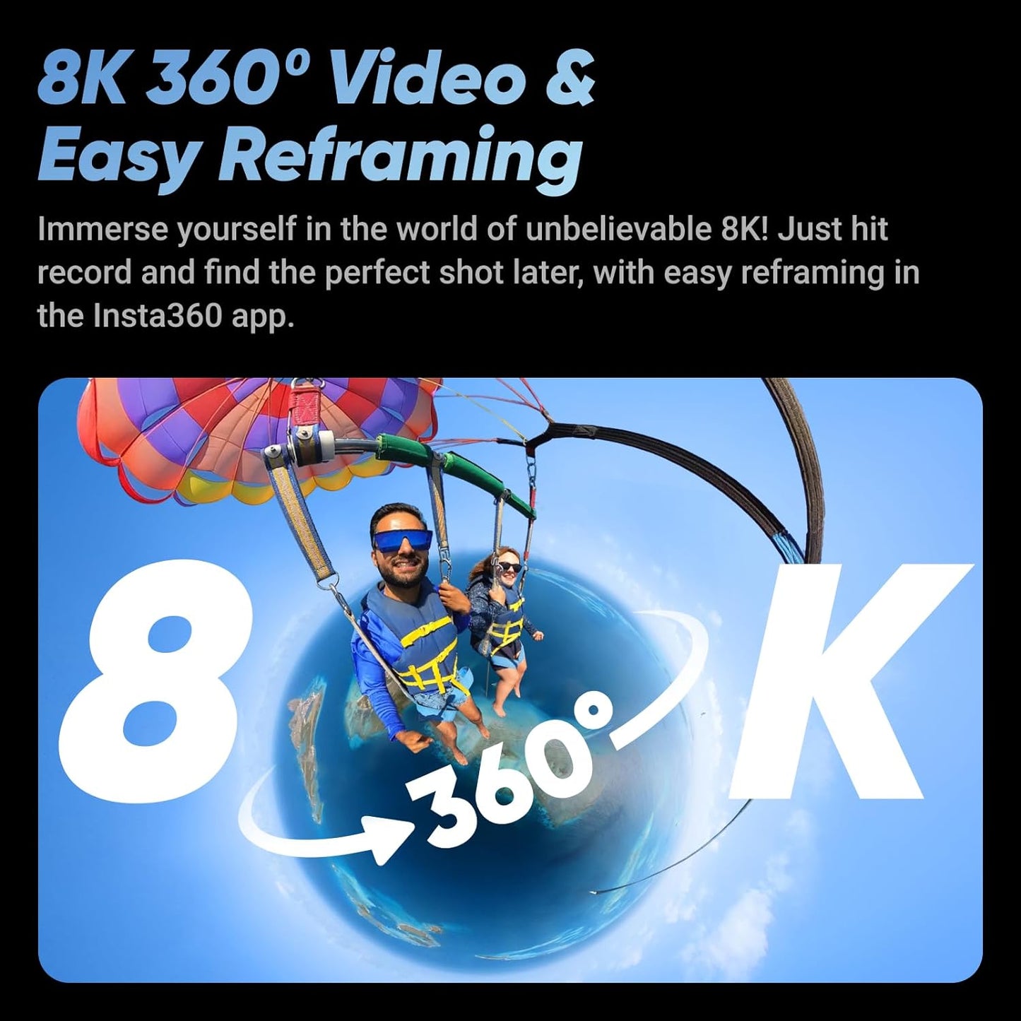 Insta360 X4 Motorcycle Bundle- 8K Waterproof 360 Action Camera, 4K Wide-Angle Video, Invisible Selfie Stick, Removable Lens Guards, 135 Min Battery Life, AI Editing, Stabilization, No Micro SD Card