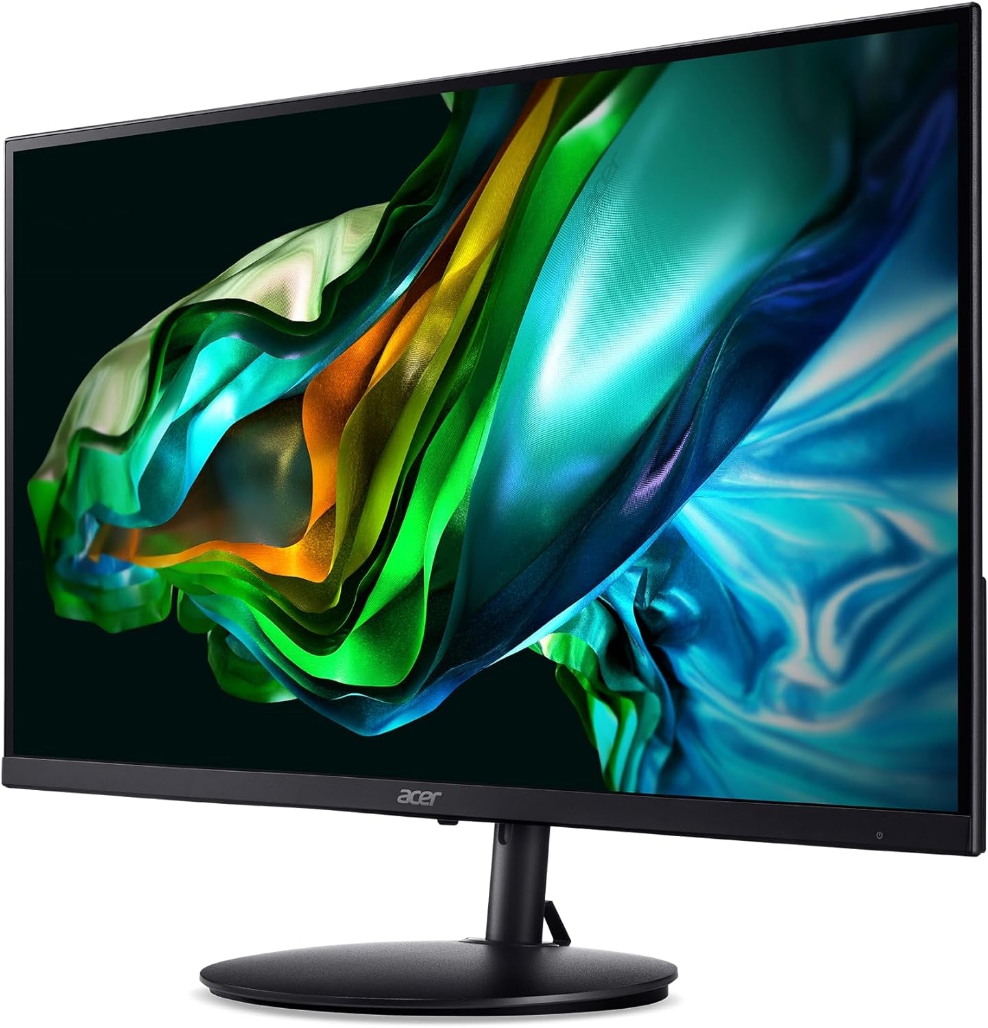 Acer SH242Y Ebmihx 23.8" FHD 1920X1080 Home Office Ultra-Thin IPS Computer Monitor AMD Freesync 100Hz Zero Frame Height/Swivel/Tilt Adjustable Stand Built-In Speakers HDMI 1.4 & VGA Port