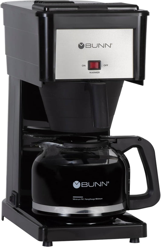 BUNN GRB Velocity Brew 10-Cup Home Coffee Brewer, Black