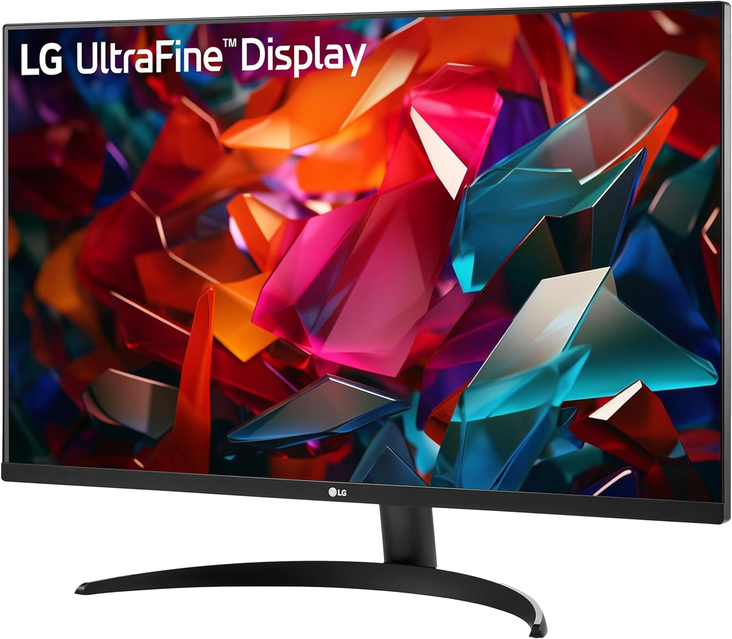 LG 32UR500K-B Ultrafine 32-Inch 4K UHD (3840X2160) Computer Monitor HDR10 Built-In Speaker X2 Onscreen Control Reader Mode Flicker Safe Borderless Design Hdmix2 Displayport Black