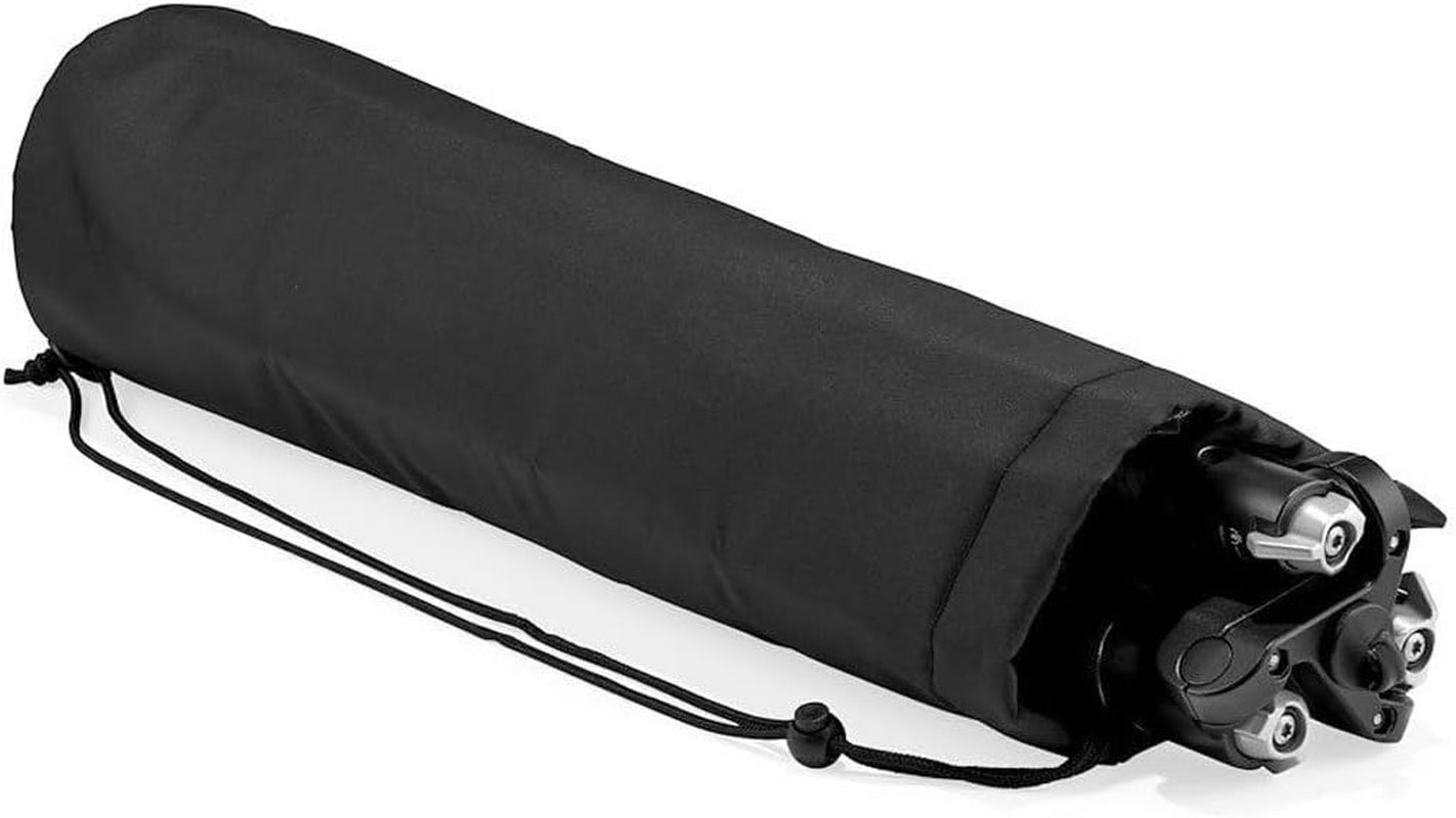Manfrotto Element MII MKELMII4BK-BH, Lightweight Aluminium Travel Camera Tripod, with Carry Bag, Arca-Compatible Ball Head, 4-Section Legs, Twist Locks, Load up 8Kg, for Mirrorless, Dslr,Black