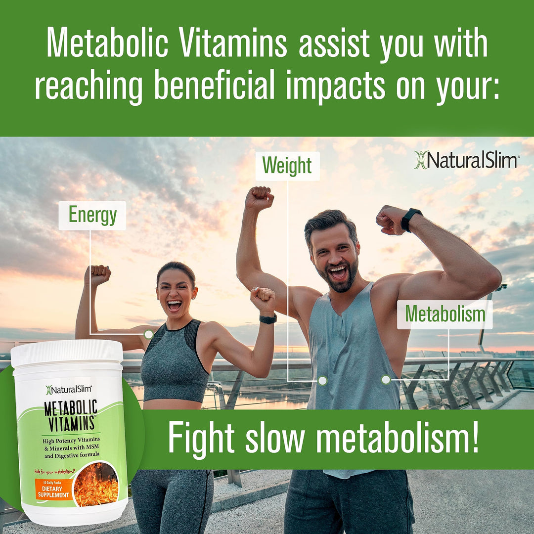 NaturalSlim Vitaminas Metabolicas - multivitaminico + minerales
