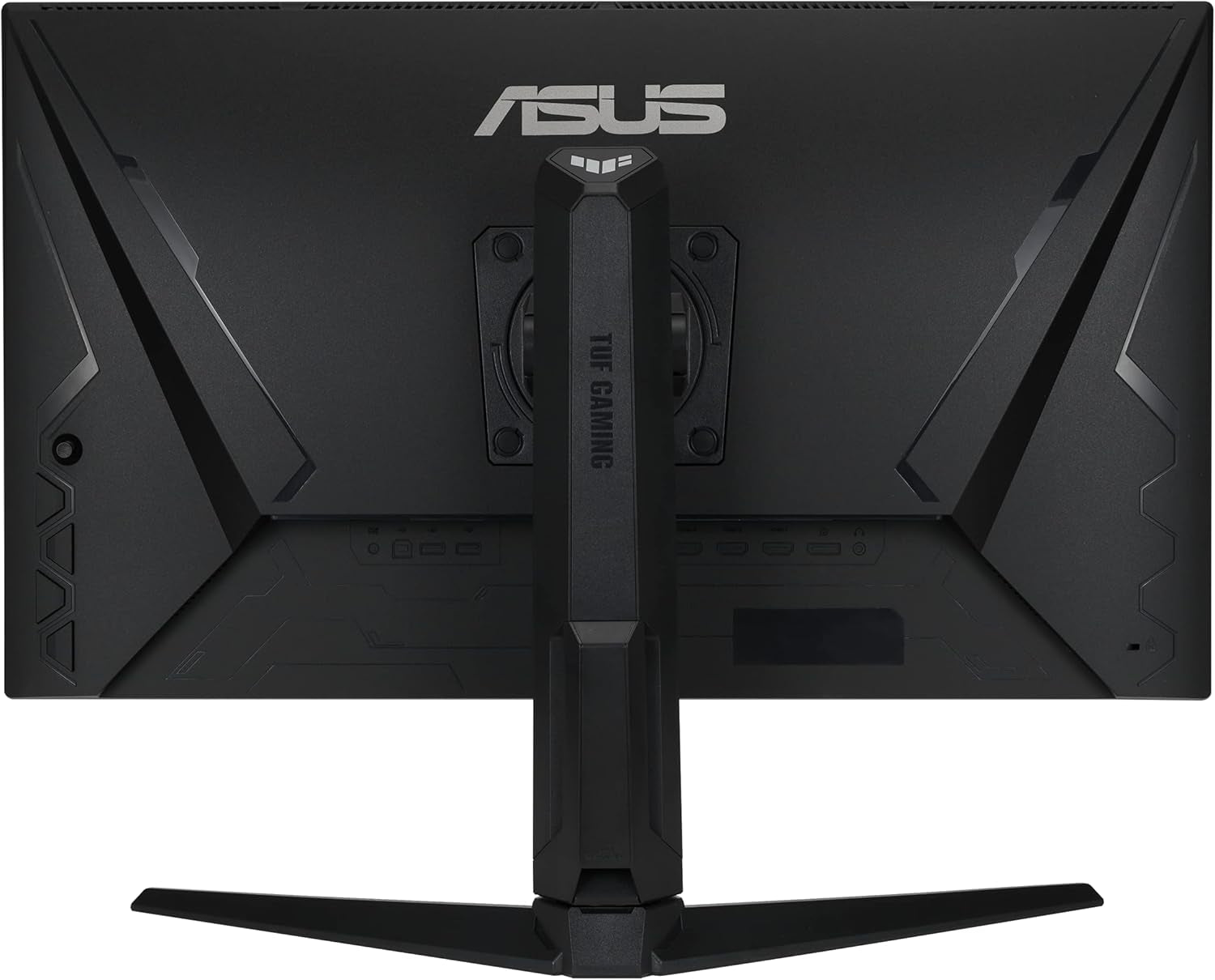 ASUS TUF Gaming 28” 4K 144HZ DSC HDMI 2.1, Monitor (VG28UQL1A) - UHD (3840 X 2160), Fast IPS, 1Ms, Extreme Low Motion Blur Sync, G-SYNC Compatible, Freesync Premium, Eye Care, DCI-P3 90%,BLACK