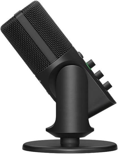 SENNHEISER Professional Profile - USB Cardioid Condenser Microphone & Table Stand, 1.2 M USB-C Cable - Mute Button, Built-In Headphone Jack, Gain, Mix & Volume Control, for PC & Mac,Black