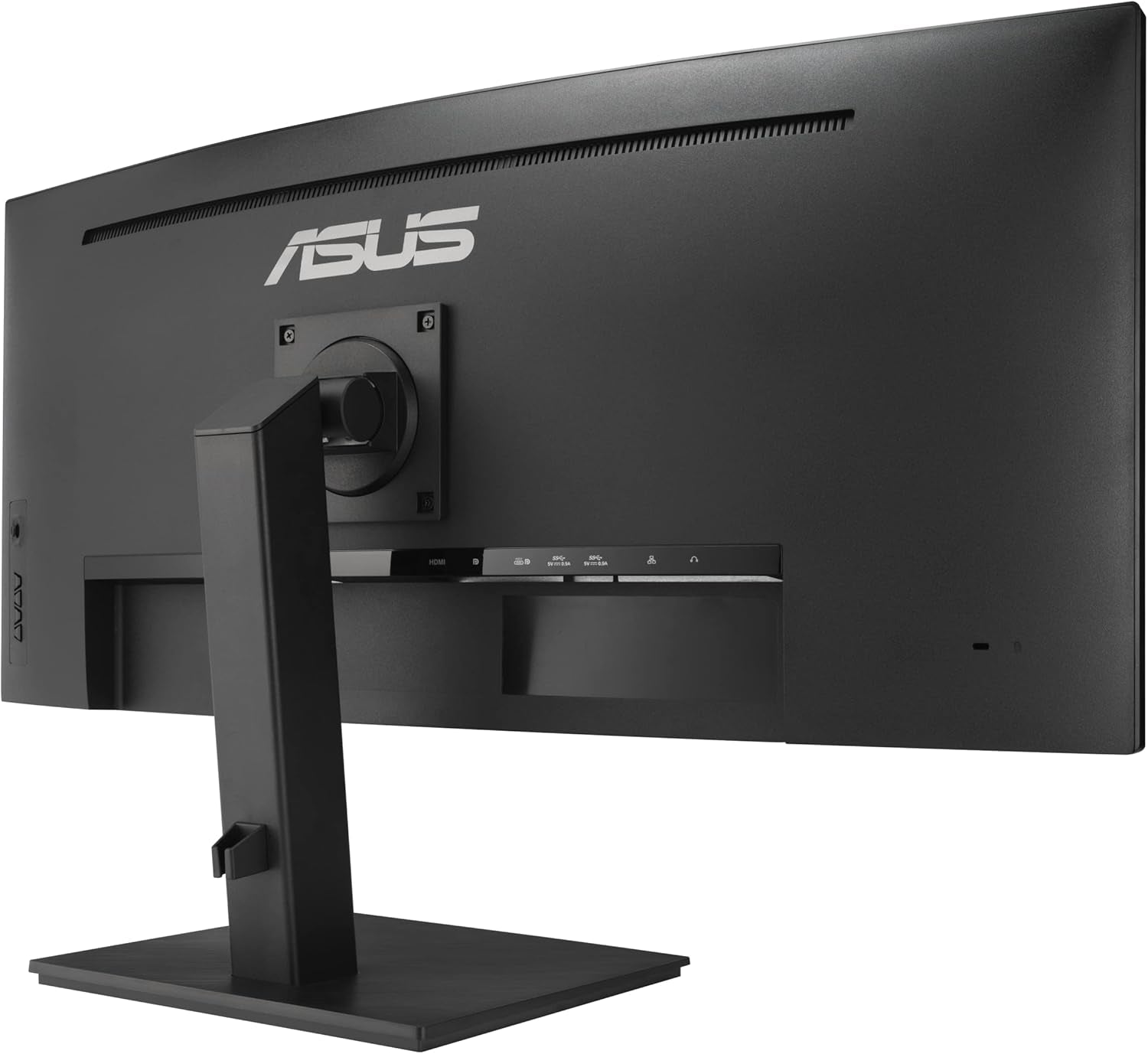 ASUS 34” Ultrawide Curved USB-C Docking Monitor (VA34VCPSN) - 21:9 QHD (3440 X 1440), 1500R Curvature, 100Hz, Adaptive Sync, USB Hub, RJ45, Eye Care, Frameless, VESA Wall Mountable, Height Adjustable